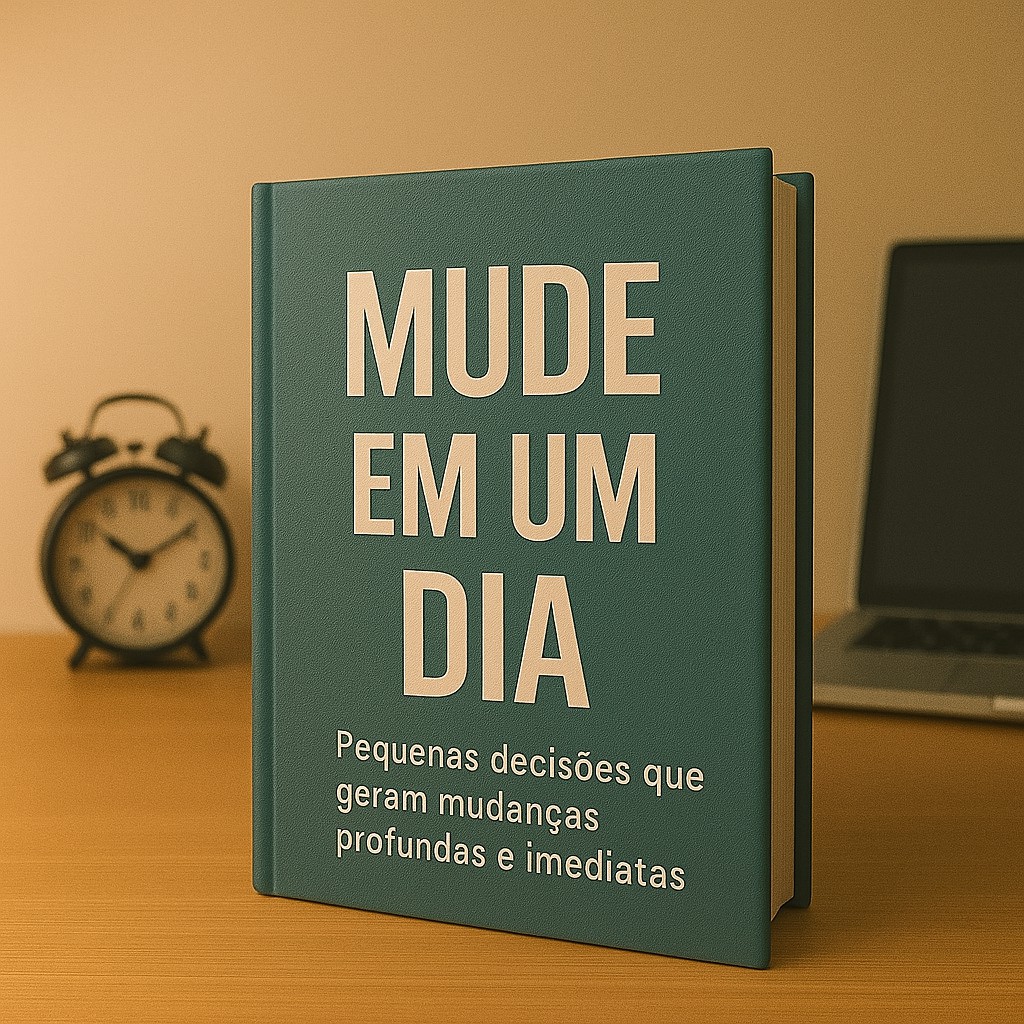 Capa do eBook MUDE EM UM DIA